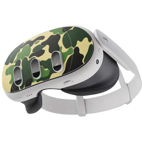 Green Street Camo Meta Quest 3 Skin