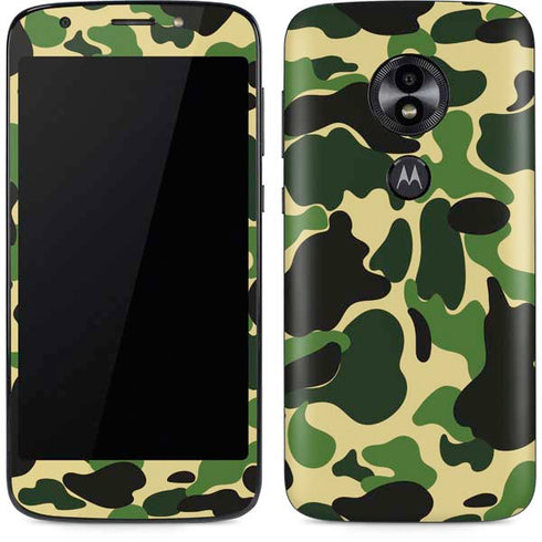 Green Street Camo Moto E5 Play Skin