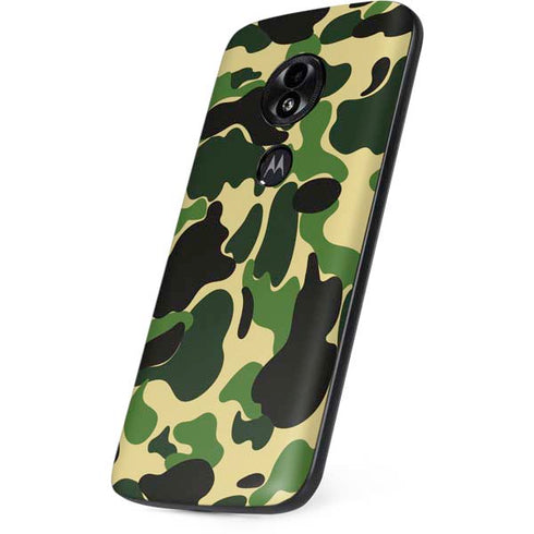 Green Street Camo Moto E5 Play Skin