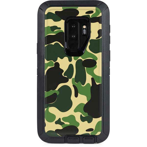 Green Street Camo Otterbox Defender Galaxy Skin