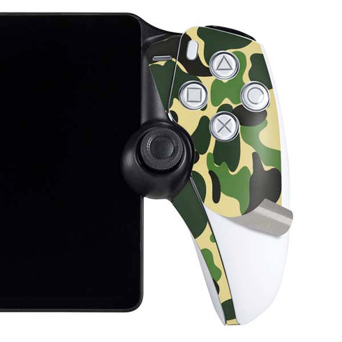 Green Street Camo PlayStation Portal Remote Player Skin