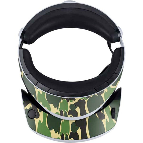Green Street Camo PlayStation VR2 Skin