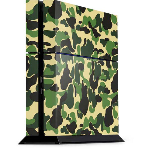 Green Street Camo PS4 Console Skin