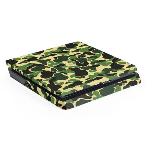 Green Street Camo PS4 Slim Skin