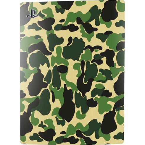 Green Street Camo PS5 Console Skin