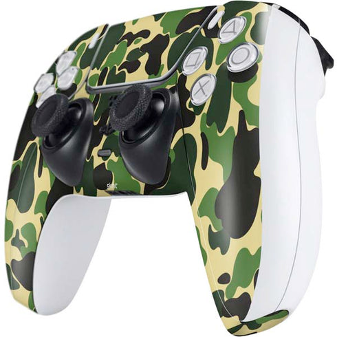 Green Street Camo PS5 Controller Skin