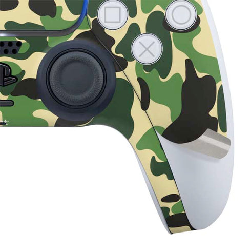Green Street Camo PS5 Controller Skin