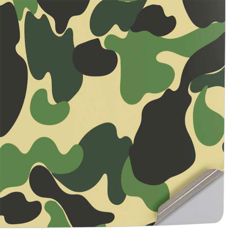 Green Street Camo PS5 Slim Digital Edition Console Skin