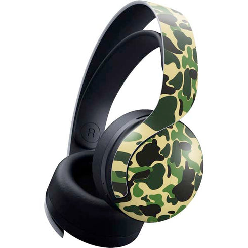 Green Street Camo PULSE 3D Wireless Headset for PS5 Skin