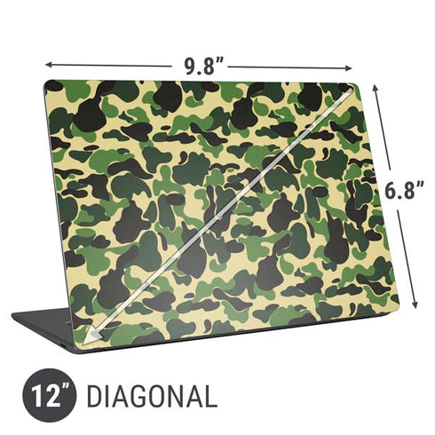 Green Street Camo Universal Laptop 12in (9.8 x 6.8in) Skin