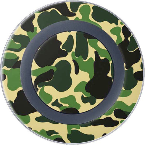 Green Street Camo Wireless Charger Skin