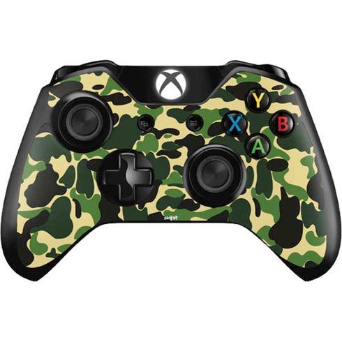 Green Street Camo Xbox One Controller Skin