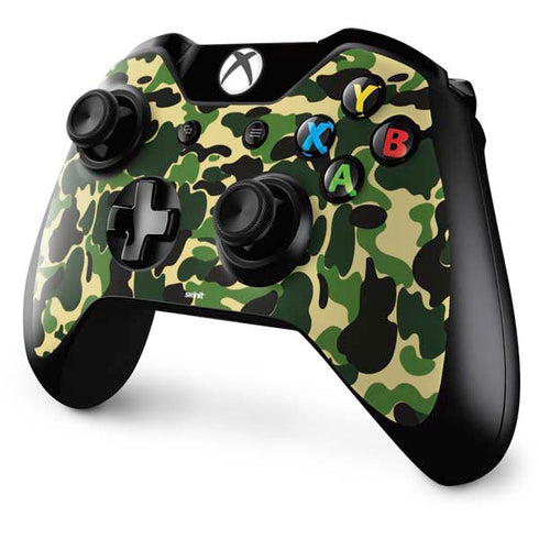 Green Street Camo Xbox One Controller Skin