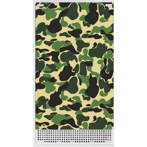Green Street Camo Xbox Series S Console Skin