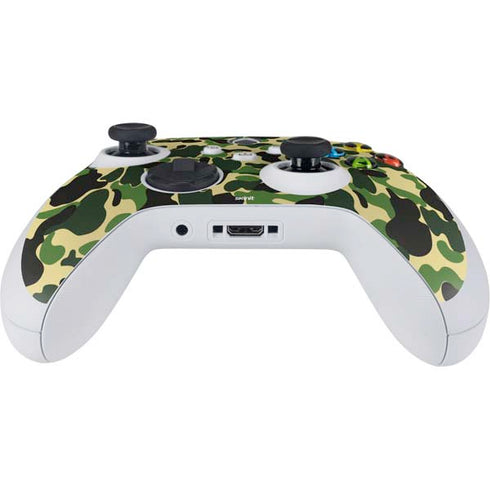 Green Street Camo Xbox Series S Controller Skin