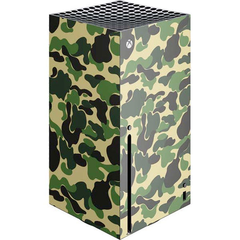 Green Street Camo Xbox Series X Console Skin
