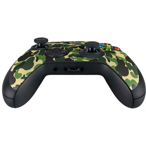 Green Street Camo Xbox Series X Controller Skin