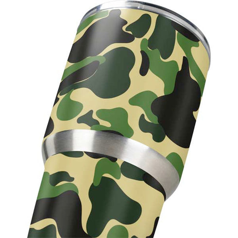 Green Street Camo Yeti 30oz Rambler Tumbler Skin