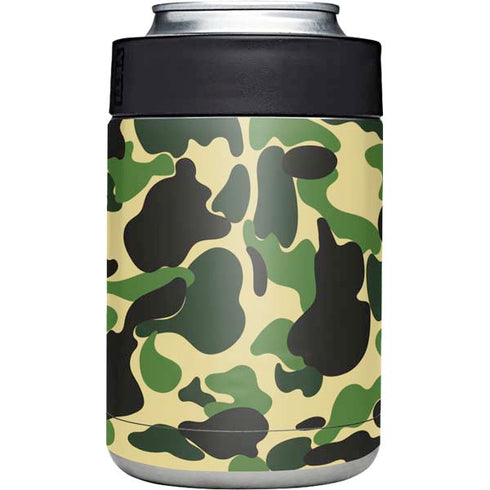 Green Street Camo Yeti Colster Can Insulator Skin