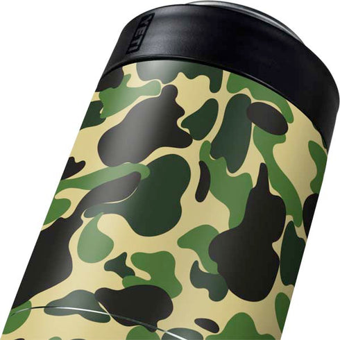 Green Street Camo Yeti Colster Can Insulator Skin