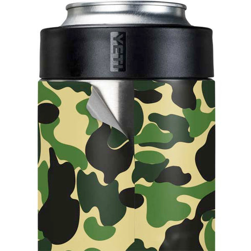 Green Street Camo Yeti Colster Can Insulator Skin