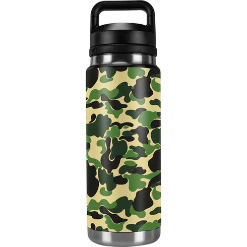 Green Street Camo YETI Rambler 26oz Bottle Skin