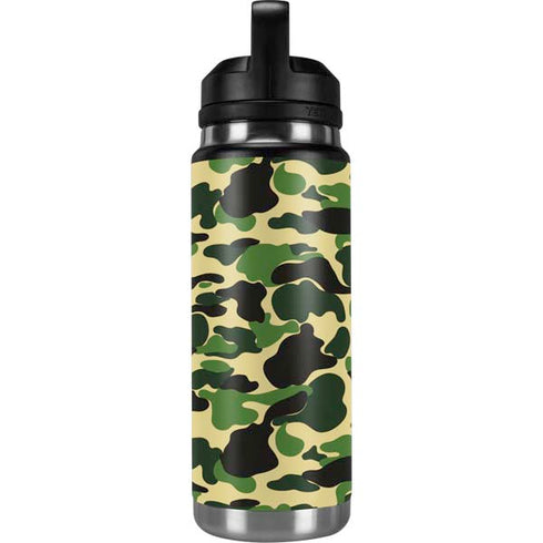 Green Street Camo YETI Rambler 26oz Bottle Skin