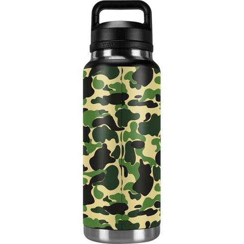 Green Street Camo YETI Rambler 36oz Bottle Skin