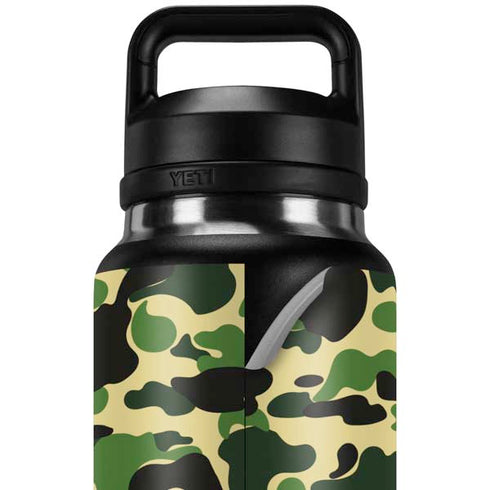 Green Street Camo YETI Rambler 36oz Bottle Skin