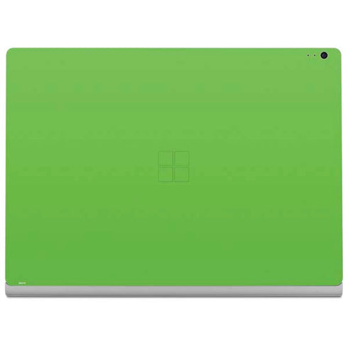 Green Solid Surface Book 2 15in Skin
