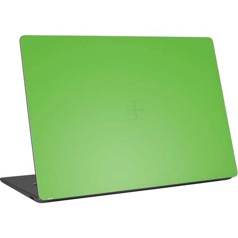 Green Solid Surface Laptop 4 15in Skin