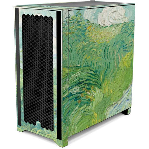Vincent Van Gogh Green Wheat Fields Corsair 4000D Tempered Glass Mid-Tower ATX Case Skin