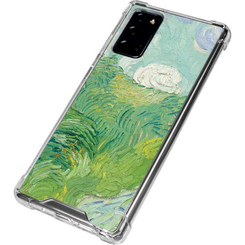 Vincent Van Gogh Green Wheat Fields Galaxy Note20 5G Clear Case