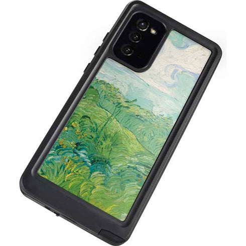 Vincent Van Gogh Green Wheat Fields Galaxy Note20 5G Waterproof Case