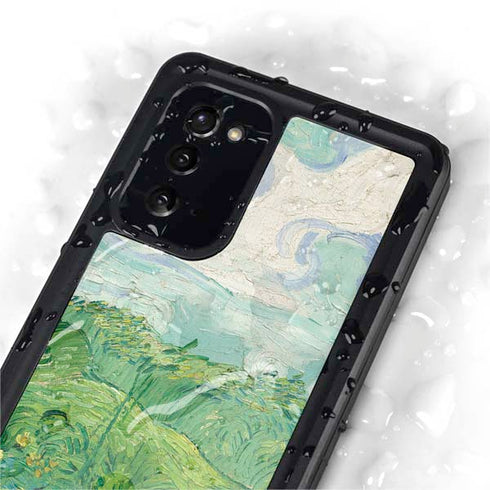 Vincent Van Gogh Green Wheat Fields Galaxy Note20 5G Waterproof Case