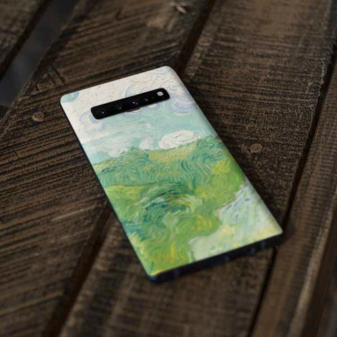 Vincent Van Gogh Green Wheat Fields Galaxy S10 Plus Skin