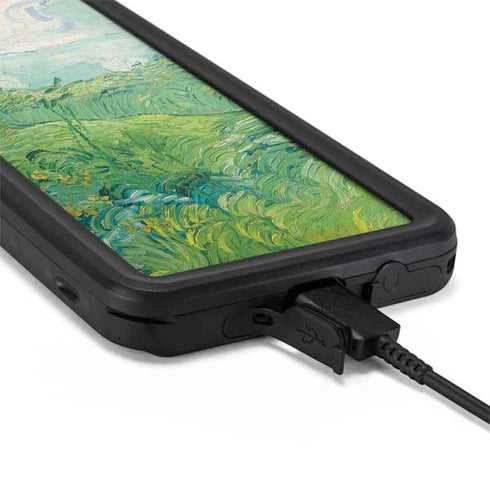 Vincent Van Gogh Green Wheat Fields Galaxy S20 Plus Waterproof Case