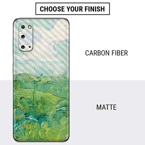 Vincent Van Gogh Green Wheat Fields Galaxy S20 Skin