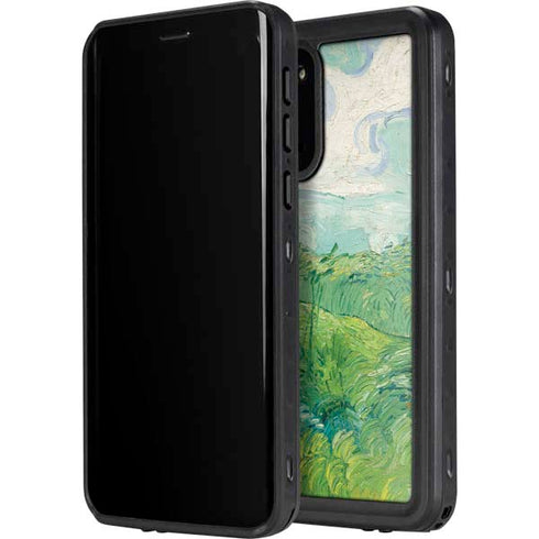 Vincent Van Gogh Green Wheat Fields Galaxy S20 Waterproof Case