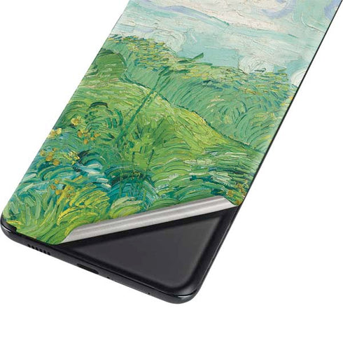 Vincent Van Gogh Green Wheat Fields Galaxy S21 5G Skin
