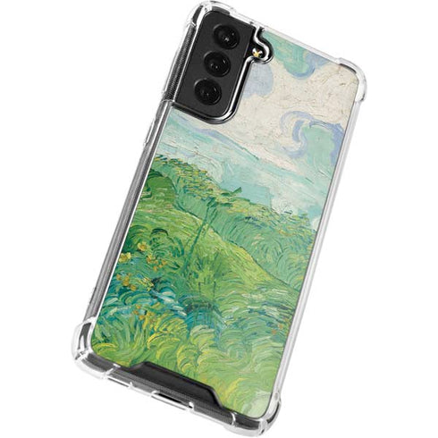 Vincent Van Gogh Green Wheat Fields Galaxy S22 Plus Clear Case