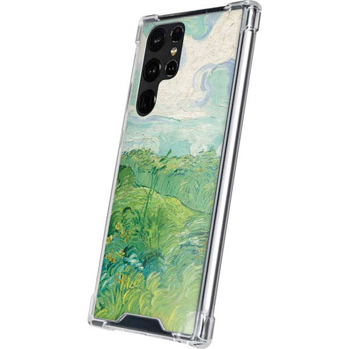 Vincent Van Gogh Green Wheat Fields Galaxy S22 Ultra Clear Case