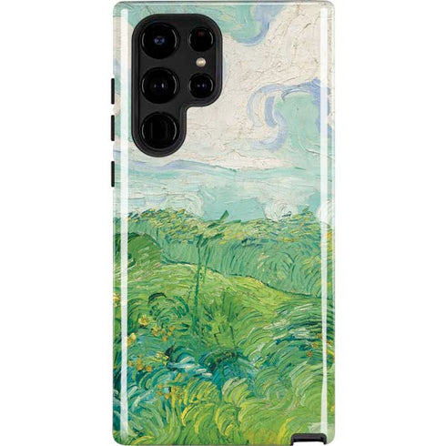 Vincent Van Gogh Green Wheat Fields Galaxy S22 Ultra Pro Case