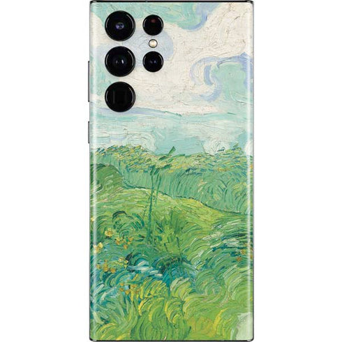 Vincent Van Gogh Green Wheat Fields Galaxy S22 Ultra Skin