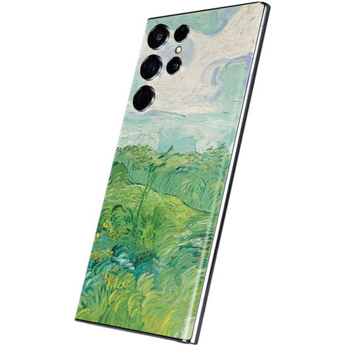 Vincent Van Gogh Green Wheat Fields Galaxy S22 Ultra Skin