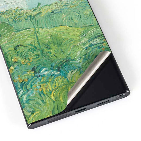 Vincent Van Gogh Green Wheat Fields Galaxy S22 Ultra Skin