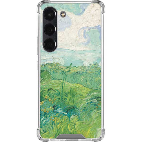 Vincent Van Gogh Green Wheat Fields Galaxy S23 Clear Case