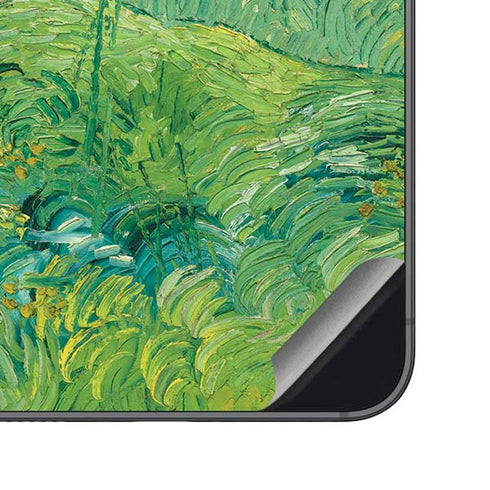 Green Wheat Fields by Vincent van Gogh Galaxy S23 FE Skin