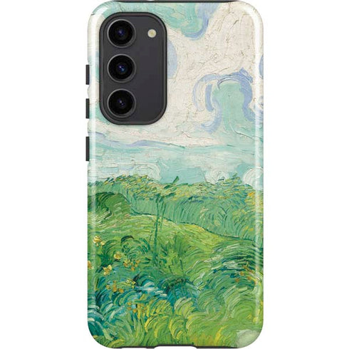 Vincent Van Gogh Green Wheat Fields Galaxy S23 Plus Pro Case
