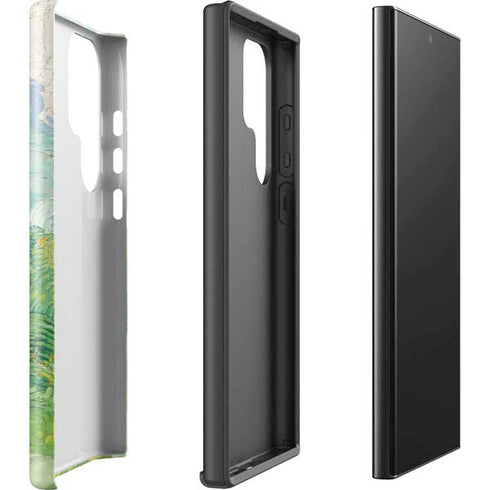 Green Wheat Fields by Vincent van Gogh Galaxy S24 Ultra Impact Case